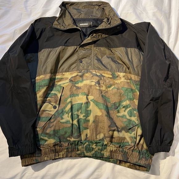 Dsquared2 Pullover Jacket Camo - Picture 1 of 3